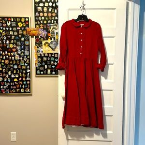 son de flor linen classic dress